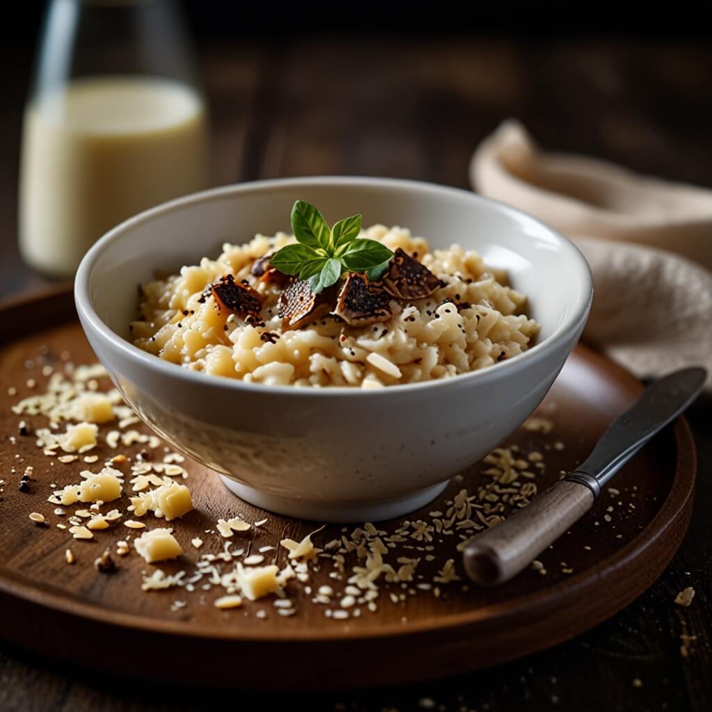 Risotto de setas y trufa